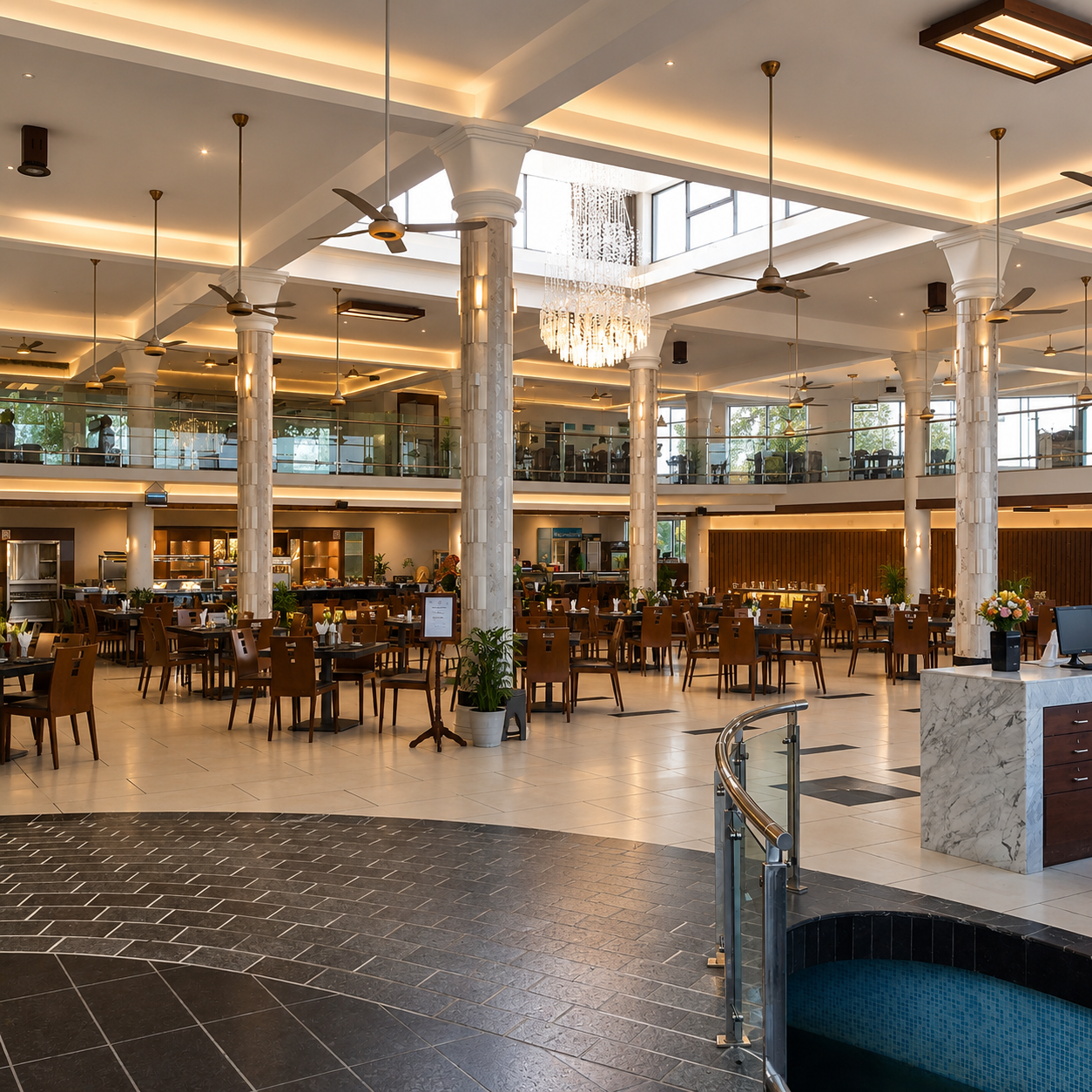 Four Seasons Restaurant interior